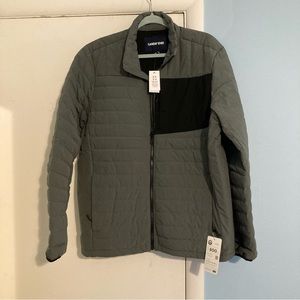 Lands Ends Men’s Packable 800 Down Jacket Tall Large, color: warm graphite